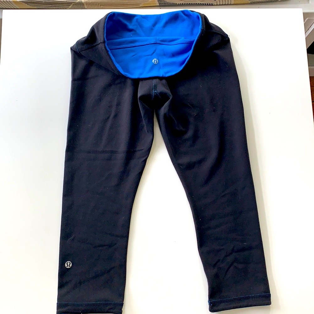 Lululemon Align Legging-Reversible Black/Blue